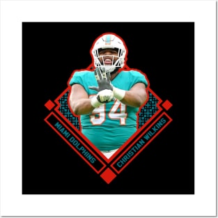 Christian Wilkins Diamond Style Posters and Art